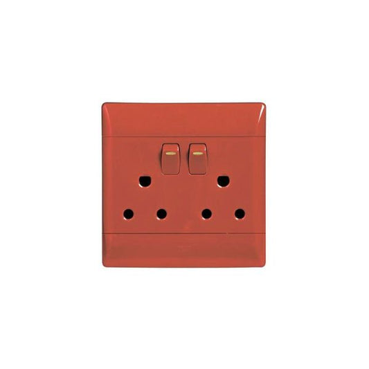 CBI Double Dedicated Switch Socket 4x4 PS677R-P