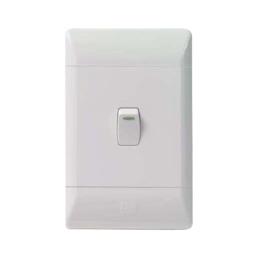 CBI Light Switch 1Lever 1Way 2x4 L120-P